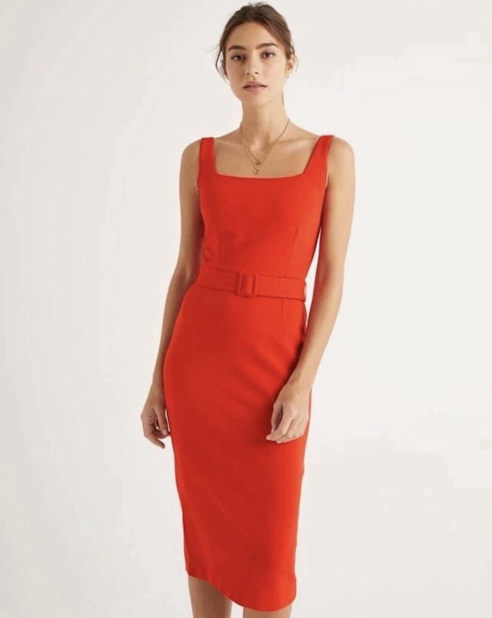 Boden dress J0652 Dorothea Belted Ottoman Dress (US 6P, UK 10P) party wedding